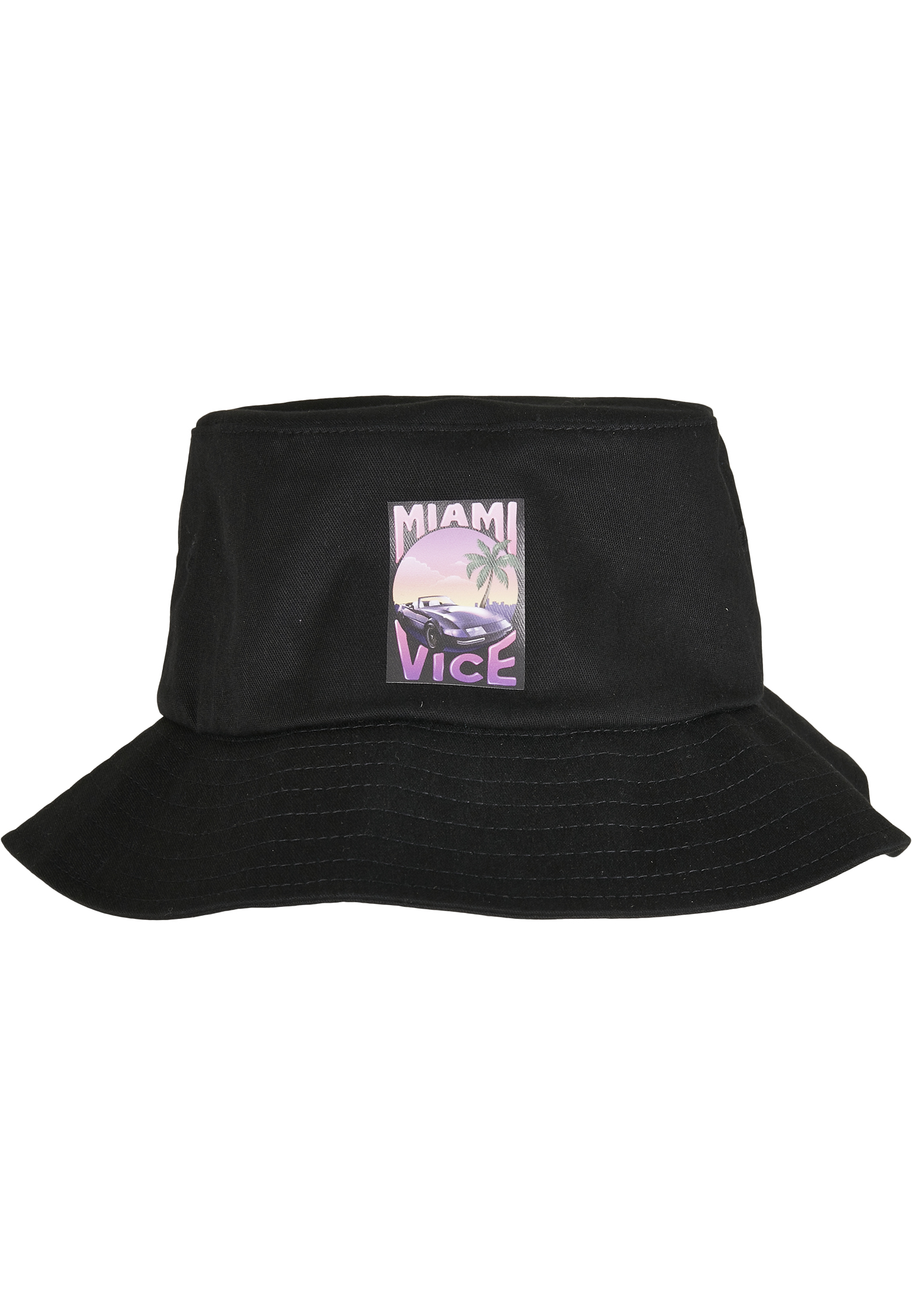 Miami Vice Print Bucket Hat-MC756