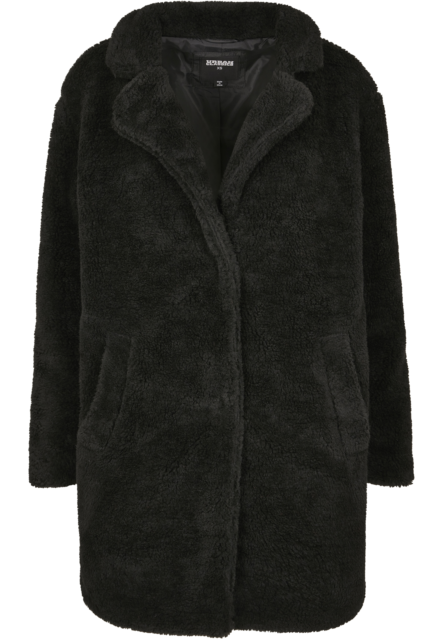 Ladies Oversized Sherpa Coat-TB3058
