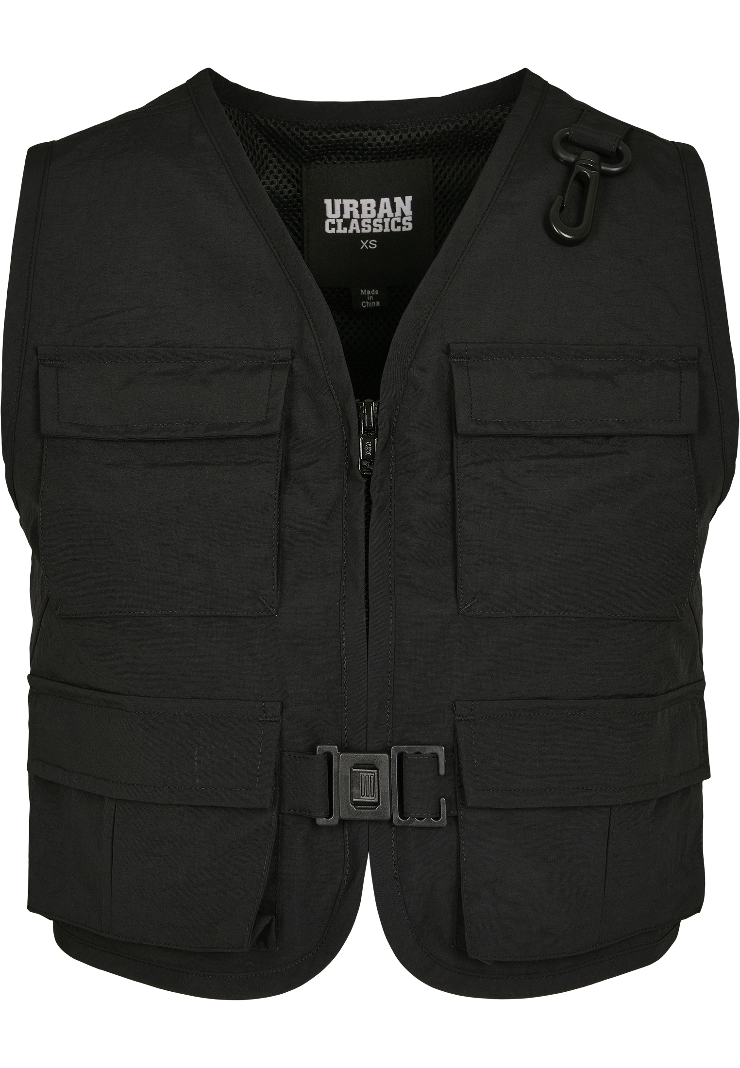 Urban Classics Womens Ladies Short Tactical Vest Jacket